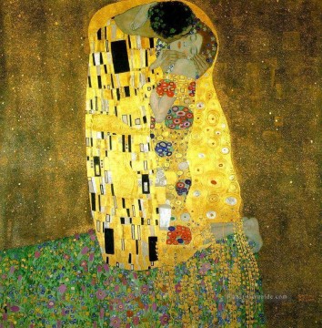 Gustave Klimt Werke - Gustav Klimt Kuss